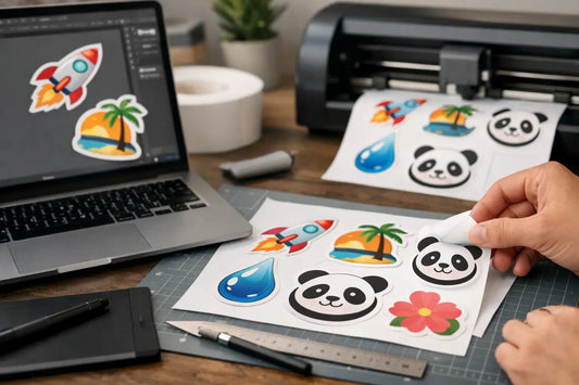 File Setup for Custom Stickers That Print Clean