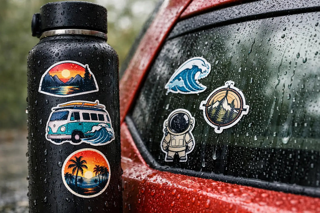 Can Stickers Be Waterproof? Materials That Last