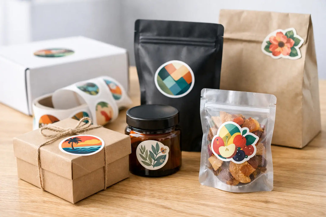 Custom Stickers for Packaging That Sell