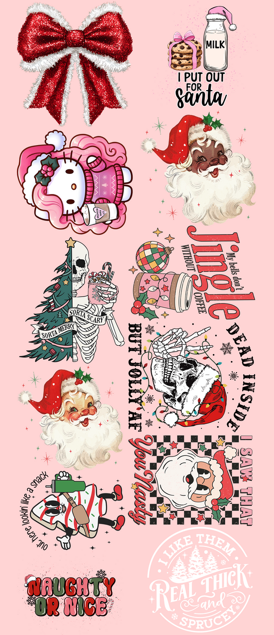 #4 PREMADE DTF CHRISTMAS SHEET