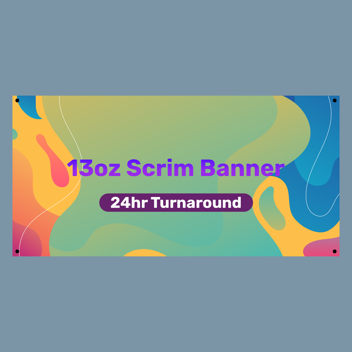 13oz Scrim Banners